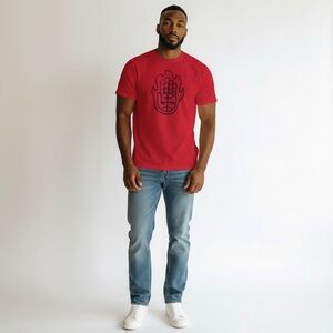 Mean Under Armour Red tee